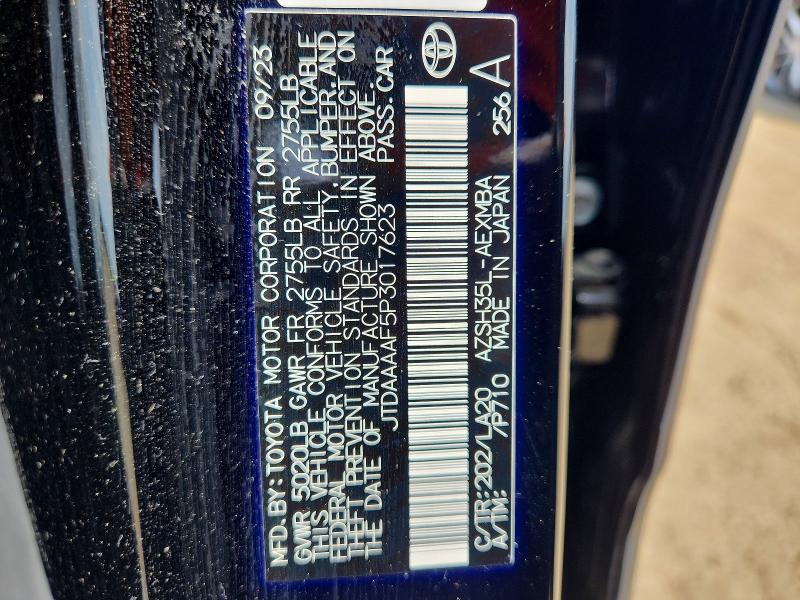Aukcja sprzedaży 2023 Toyota Crown, vin: JTDAAAAF5P3017623, numer aukcji: 56387256