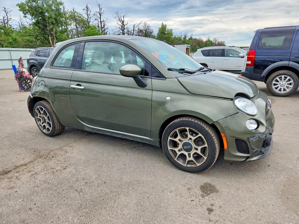 2018 Fiat 500 მანქანა იყიდება აუქციონზე, vin: 3C3CFFKH9JT377887, აუქციონის ნომერი: 58230256