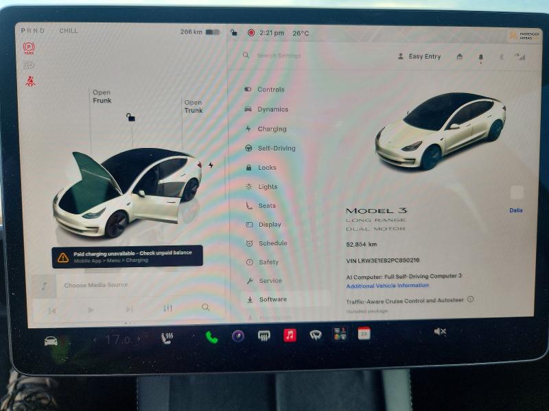 Продаж на аукціоні авто 2023 Tesla Model 3, vin: LRW3E1EB2PC850216, номер лоту: 58566426