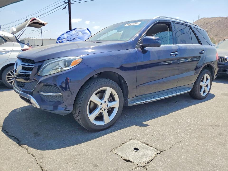 59001296 :رقم المزاد ، 4JGDA5JB4HA821423 vin ، 2017 Mercedes-benz Gle مزاد بيع