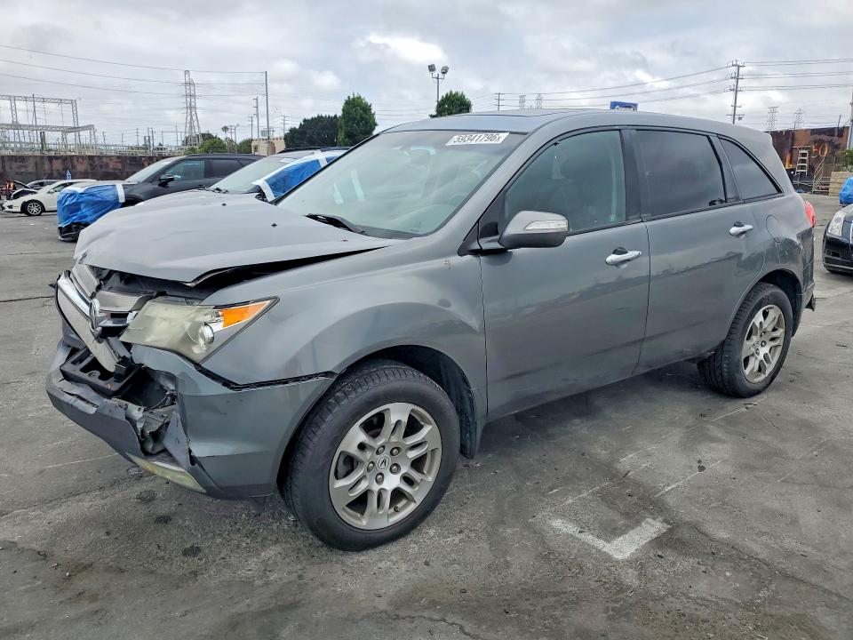 59341796 :رقم المزاد ، 2HNYD28409H510250 vin ، 2009 Acura Mdx Awd W/technology مزاد بيع