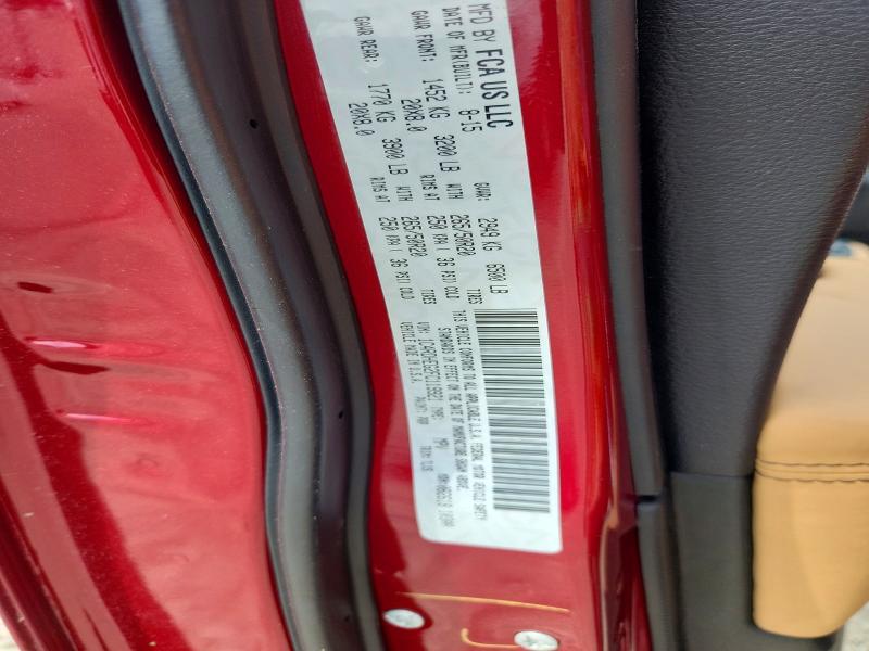 57159896 :رقم المزاد ، 1C4RDHEG2FC119921 vin ، 2015 Dodge Durango مزاد بيع