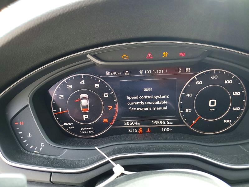 2018 Audi A5 მანქანა იყიდება აუქციონზე, vin: WAUPNAF57JA135042, აუქციონის ნომერი: 58814916