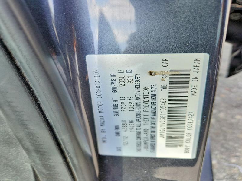 Продаж на аукціоні авто 2014 Mazd 6, vin: JM1GJ1V53E1105462, номер лоту: 59226416