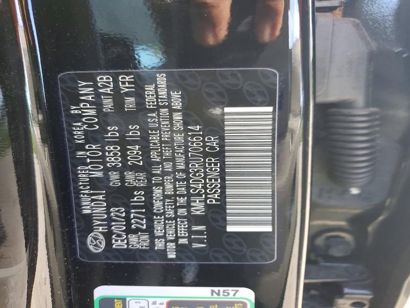 Продажа на аукционе авто 2024 Hyundai Elantra, vin: KMHLS4DG3RU706614, номер лота: 57302316