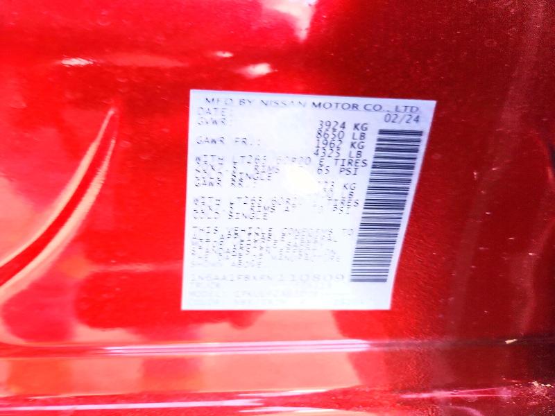 Продажа на аукционе авто 2024 Nissan Titan Xd, vin: 1N6AA1FBXRN110809, номер лота: 56502426