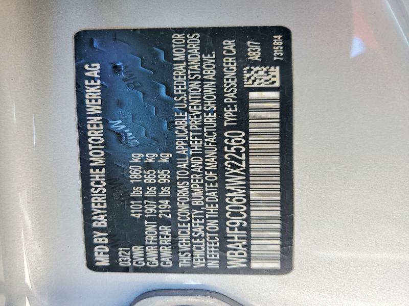 Продаж на аукціоні авто 2021 Bmw Z4, vin: WBAHF9C06MWX22560, номер лоту: 58570366
