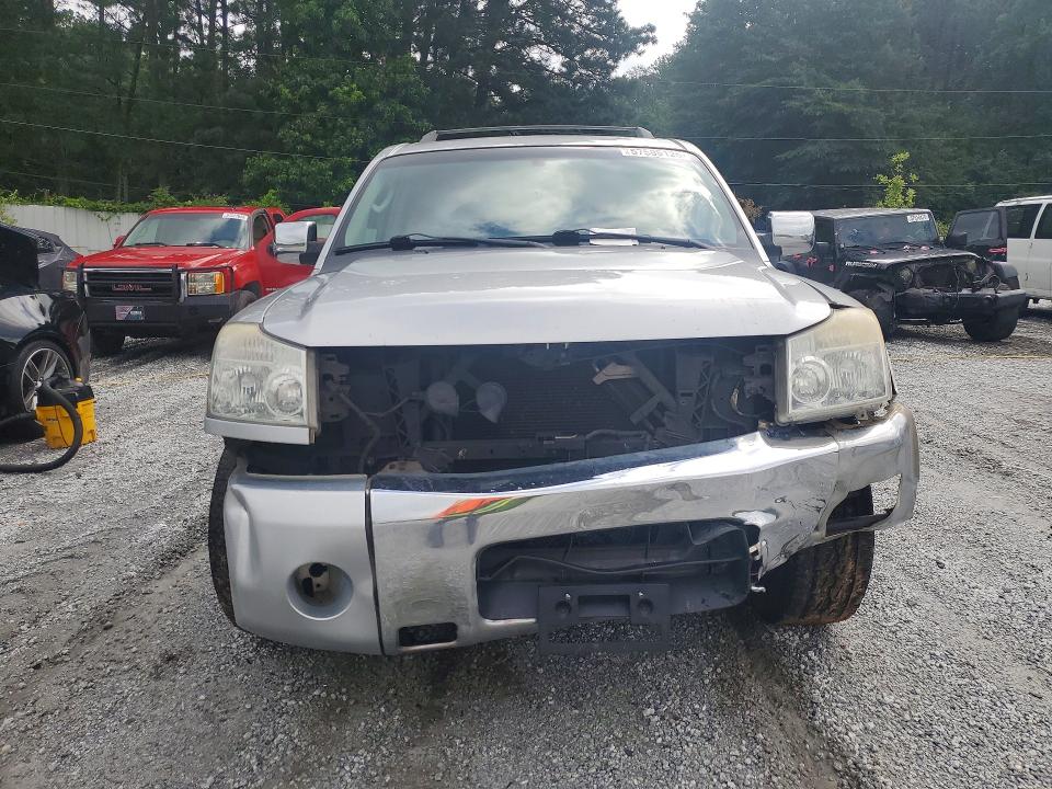 2005 Nissan Armada მანქანა იყიდება აუქციონზე, vin: 5N1AA08A75N713160, აუქციონის ნომერი: 57585126
