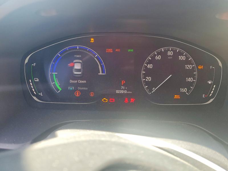 2022 Honda Insight მანქანა იყიდება აუქციონზე, vin: 19XZE4F51NE004060, აუქციონის ნომერი: 57008216