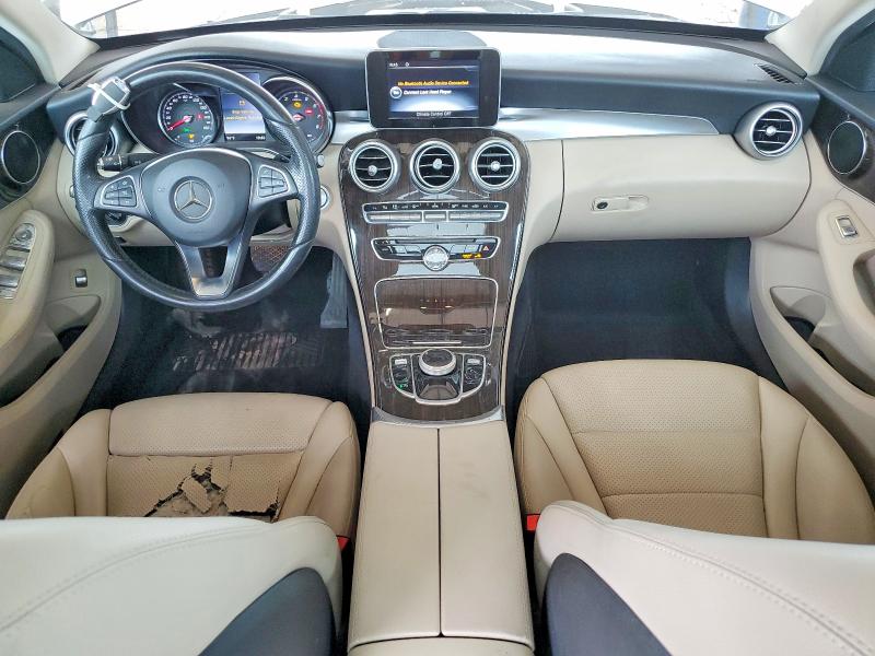 57048886 :رقم المزاد ، 55SWF4KB7HU231908 vin ، 2017 Mercedes-benz C مزاد بيع