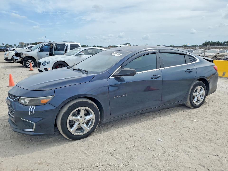 57861886 :رقم المزاد ، 1G1ZB5ST7HF240170 vin ، 2017 Chevrolet Malibu مزاد بيع