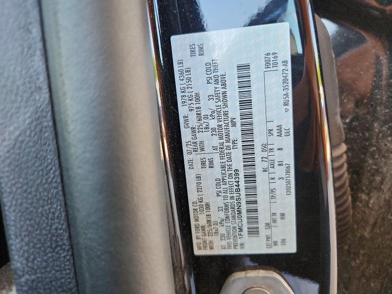 Продаж на аукціоні авто 2025 Ford Escape, vin: 1FMCU0MN9SUB44399, номер лоту: 56629476