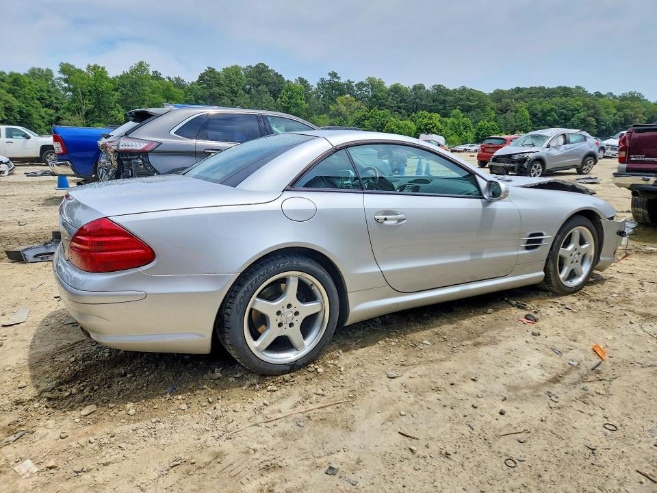 58935946 :رقم المزاد ، WDBSK75F63F022349 vin ، 2003 Mercedes-benz Sl مزاد بيع