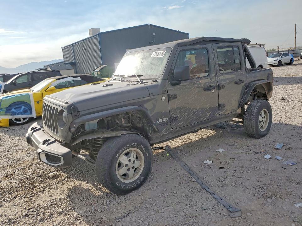 2020 Jeep Wrangler Unlimited მანქანა იყიდება აუქციონზე, vin: 1C4HJXDN6LW225328, აუქციონის ნომერი: 57067666