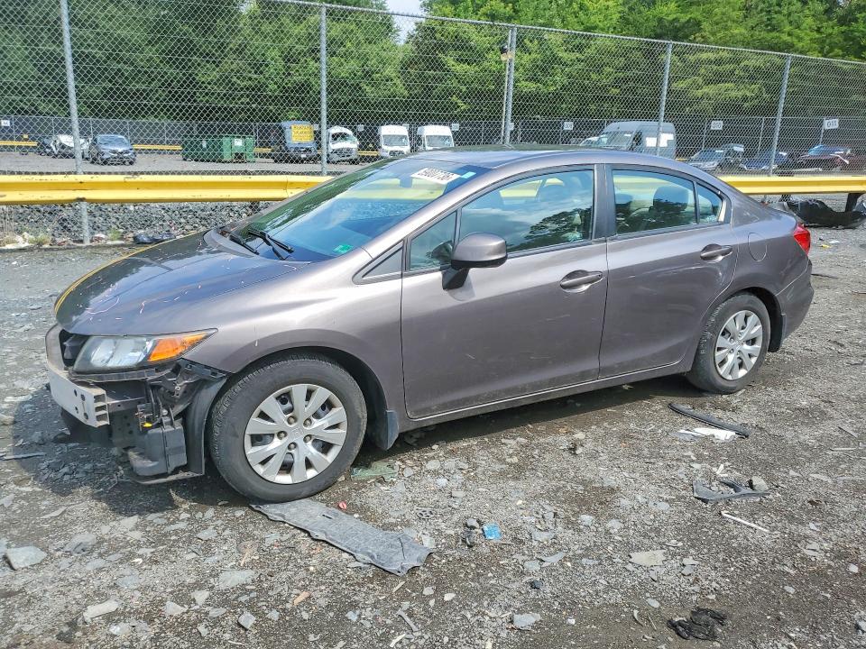 2012 Honda Civic მანქანა იყიდება აუქციონზე, vin: 19XFB2F50CE332194, აუქციონის ნომერი: 59007736