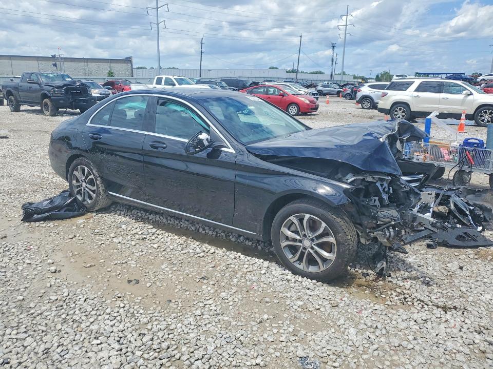 58038646 :رقم المزاد ، WDDWF4KBXHR240894 vin ، 2017 Mercedes-benz C مزاد بيع