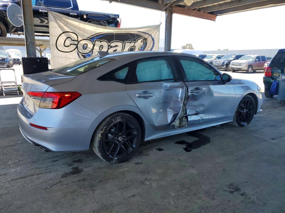 2022 Honda Civic მანქანა იყიდება აუქციონზე, vin: 2HGFE2F57NH609844, აუქციონის ნომერი: 57257606