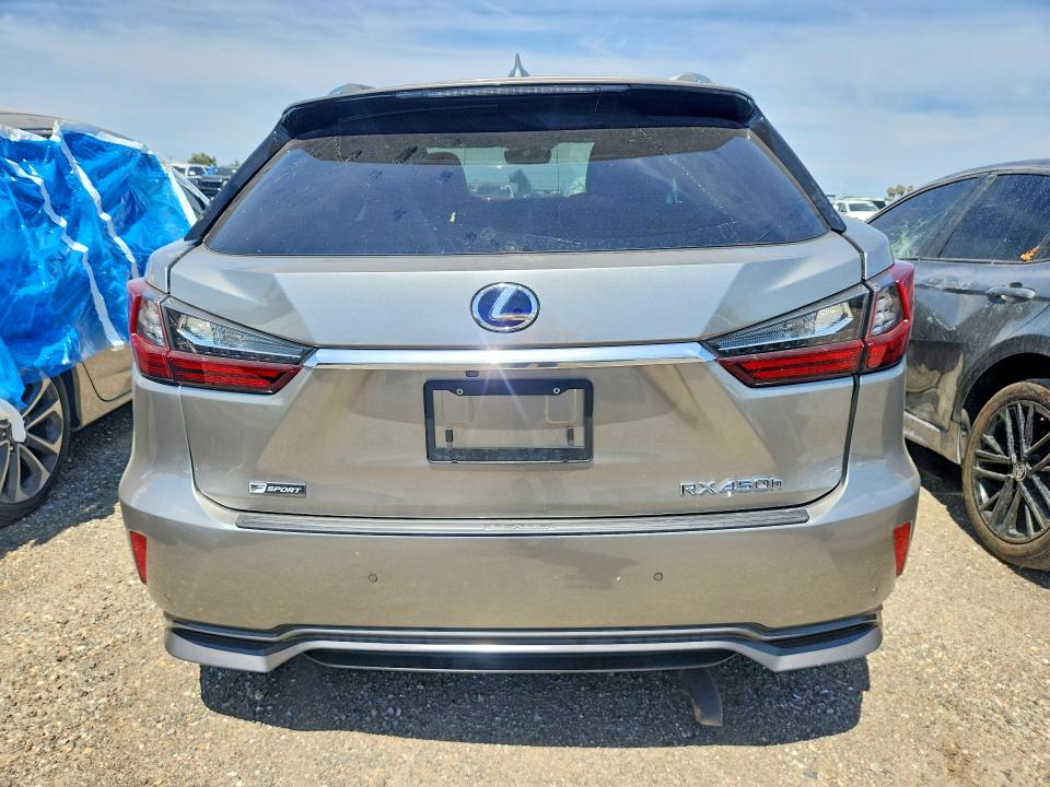 Aukcja sprzedaży 2019 Lexus Rx 450h, vin: 2T2BGMCA0KC042012, numer aukcji: 55972676