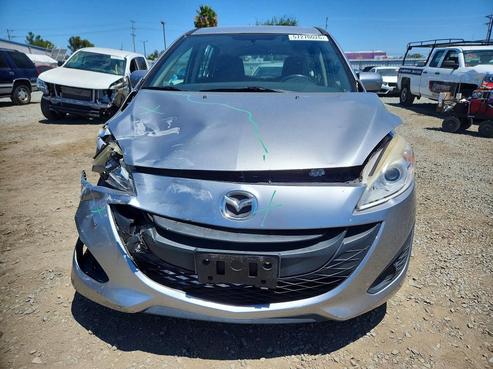2012 Mazda 5 მანქანა იყიდება აუქციონზე, vin: JM1CW2BLXC0112761, აუქციონის ნომერი: 57270026
