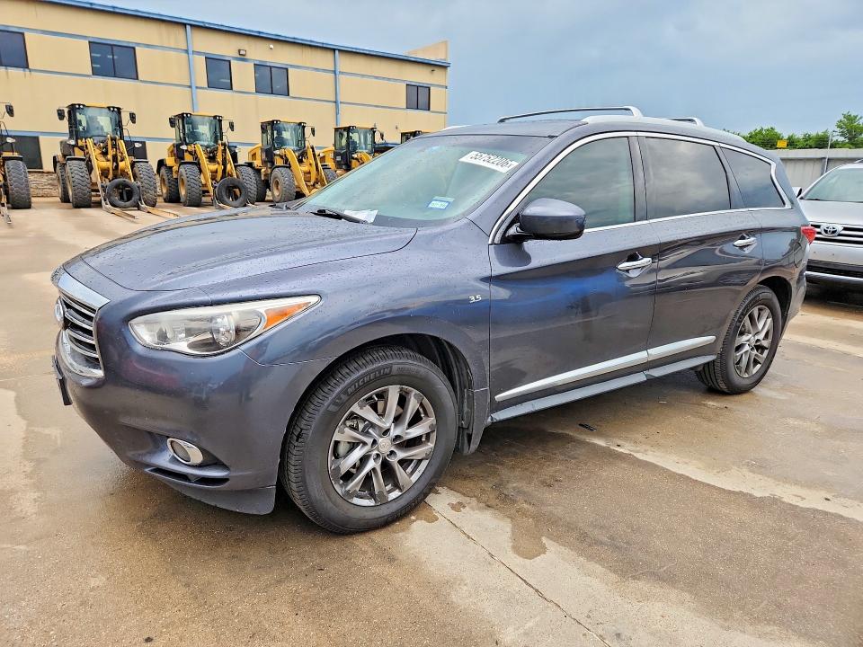 55752206 :رقم المزاد ، 5N1AL0MN1EC520792 vin ، 2014 Infiniti Qx60 مزاد بيع