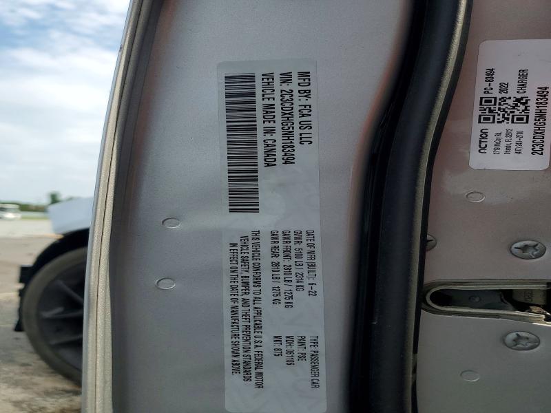 Продажа на аукционе авто 2022 Dodge Charger, vin: 2C3CDXHG5NH183494, номер лота: 59267206