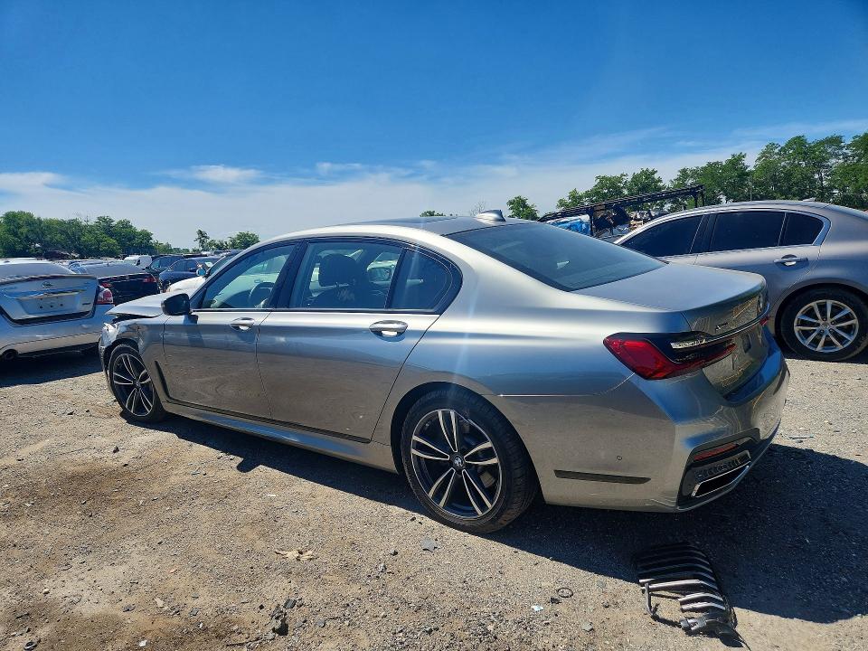 2021 Bmw 740 მანქანა იყიდება აუქციონზე, vin: WBA7T4C04MCE60839, აუქციონის ნომერი: 57233386