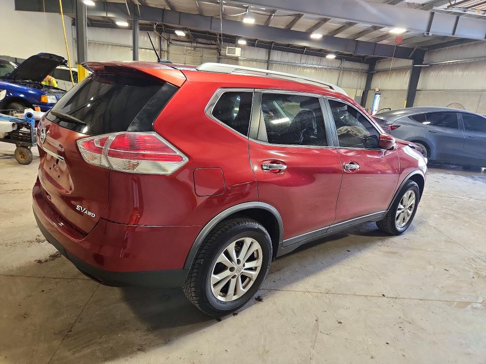 2016 Nissan Rogue მანქანა იყიდება აუქციონზე, vin: KNMAT2MV3GP667854, აუქციონის ნომერი: 58824426