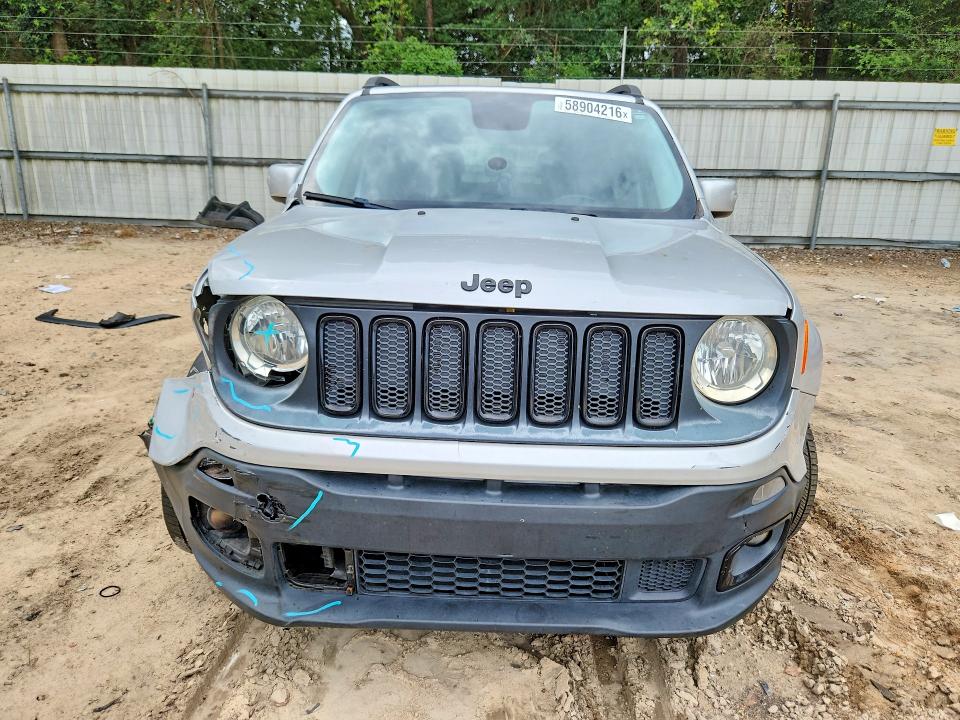 2017 Jeep Renegade მანქანა იყიდება აუქციონზე, vin: ZACCJABB6HPF76177, აუქციონის ნომერი: 58904216
