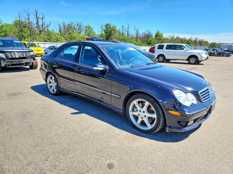 57372246 :رقم المزاد ، WDBRF52H77F933180 vin ، 2007 Mercedes-benz C مزاد بيع