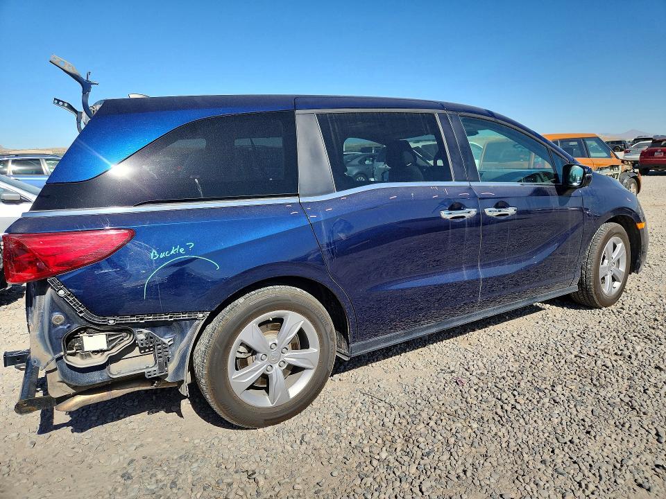 2019 Honda Odyssey მანქანა იყიდება აუქციონზე, vin: 5FNRL6H79KB035496, აუქციონის ნომერი: 56275026
