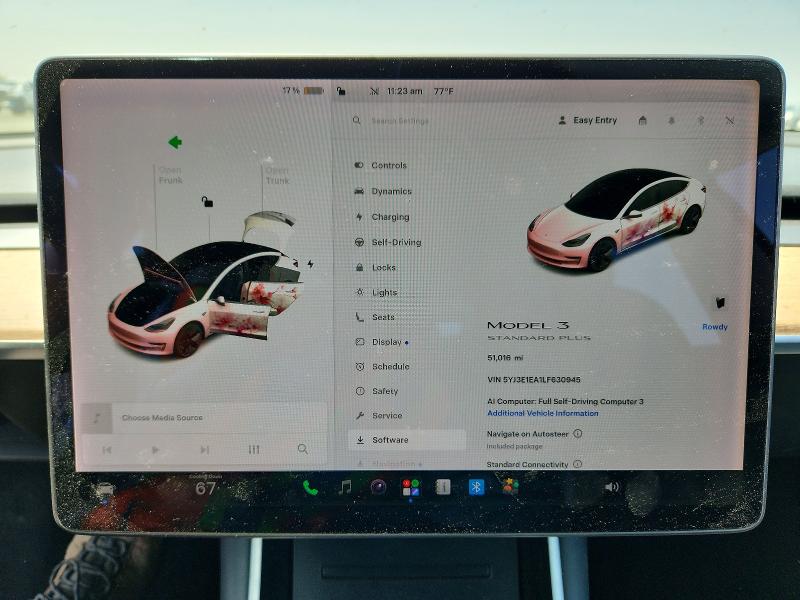 Продаж на аукціоні авто 2020 Tesla Model 3, vin: 5YJ3E1EA1LF630945, номер лоту: 55636716