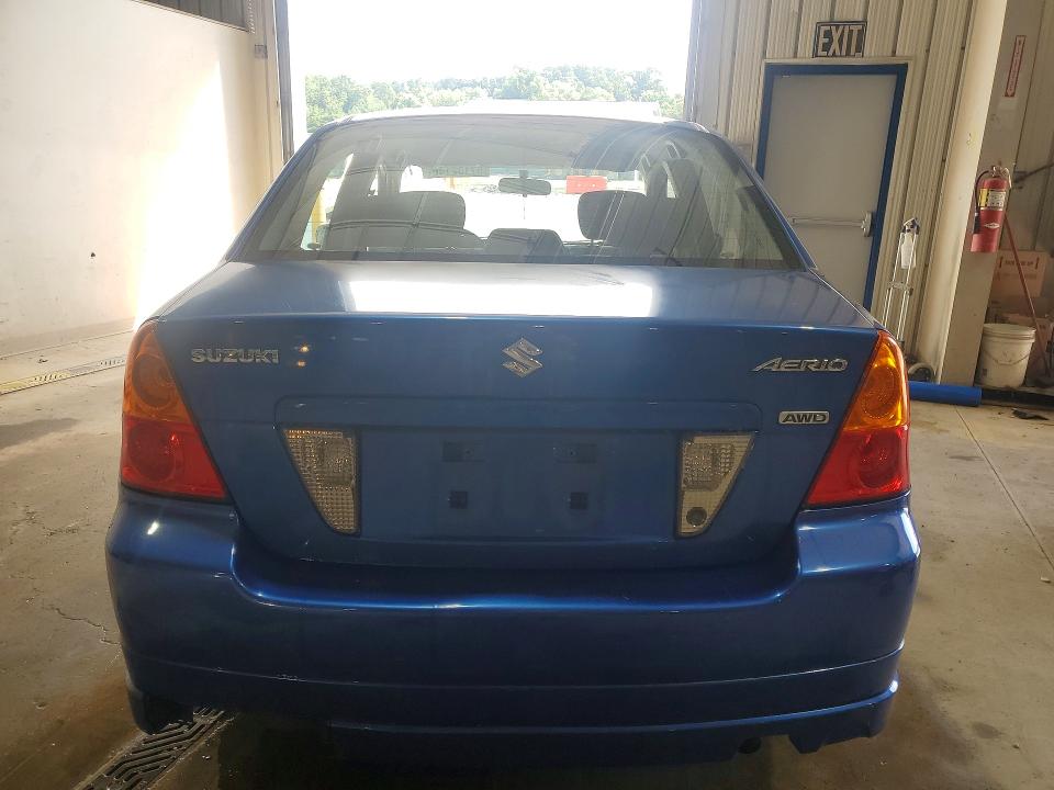 2006 Suzuki Aerio მანქანა იყიდება აუქციონზე, vin: JS2RB62S565300458, აუქციონის ნომერი: 57132146