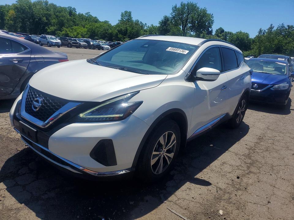 55669136 :رقم المزاد ، 5N1AZ2BS9LN163687 vin ، 2020 Nissan Murano مزاد بيع