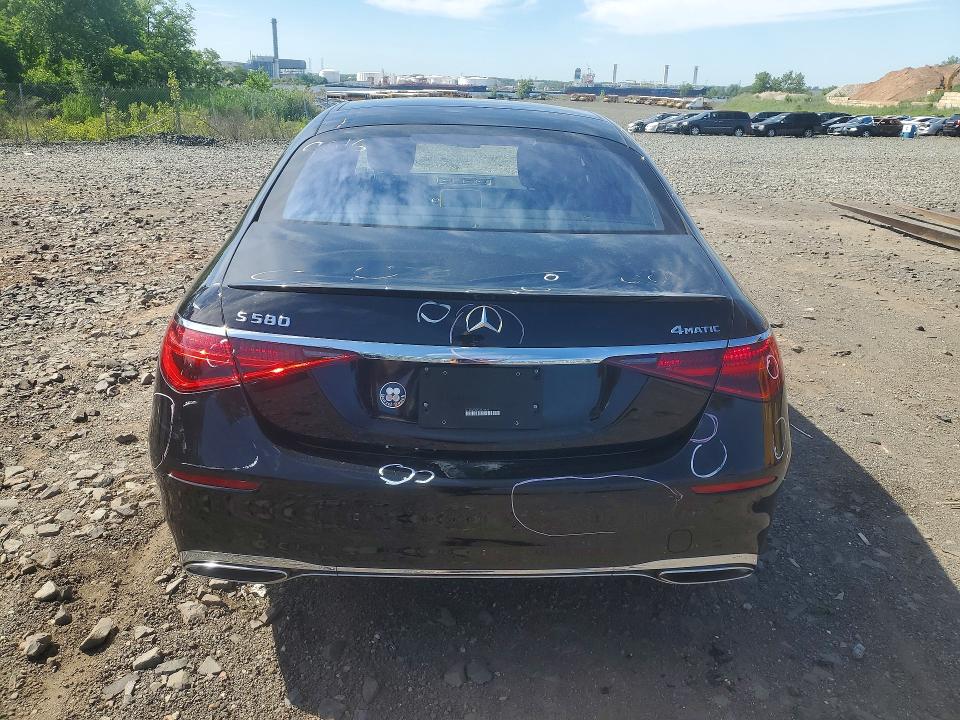 2025 Mercedes-benz S მანქანა იყიდება აუქციონზე, vin: W1K6G7GB5SA325395, აუქციონის ნომერი: 55649986