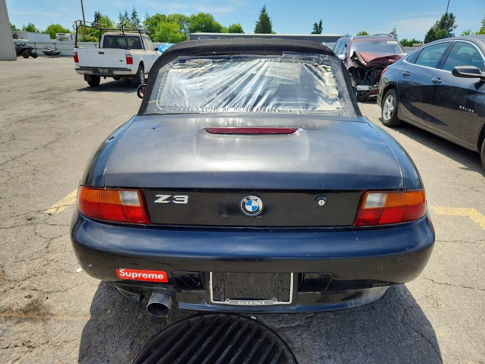 Продаж на аукціоні авто 1997 Bmw Z3, vin: 4USCH7324VLE01758, номер лоту: 58152536