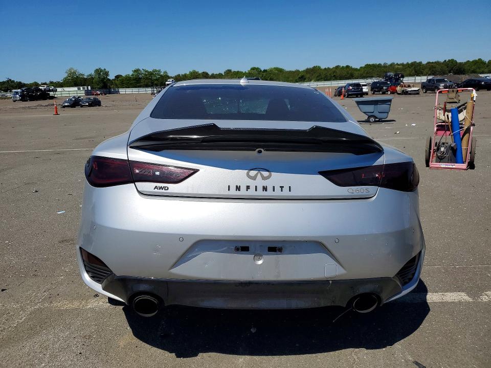 55932806 :رقم المزاد ، JN1FV7EL3LM460292 vin ، 2020 Infiniti Q60 مزاد بيع
