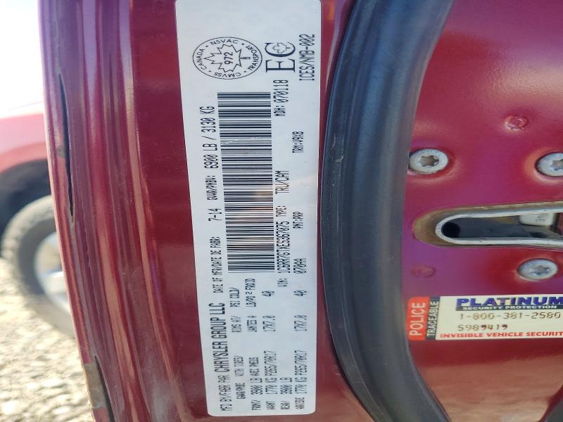 58335936 :رقم المزاد ، 1C6RR7GTXES367075 vin ، 2014 Ram 1500 مزاد بيع