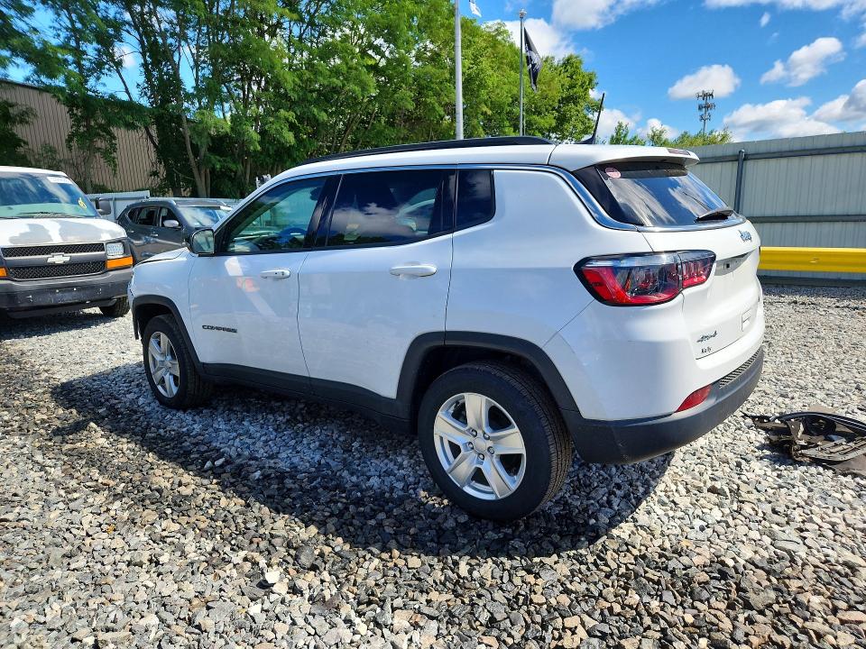 57166426 :رقم المزاد ، 3C4NJDBB7NT122924 vin ، 2022 Jeep Compass مزاد بيع