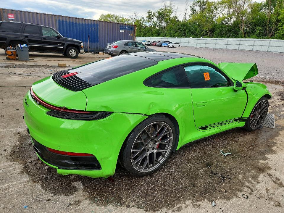 2020 Porsche 911 მანქანა იყიდება აუქციონზე, vin: WP0AB2A91LS227892, აუქციონის ნომერი: 57673186