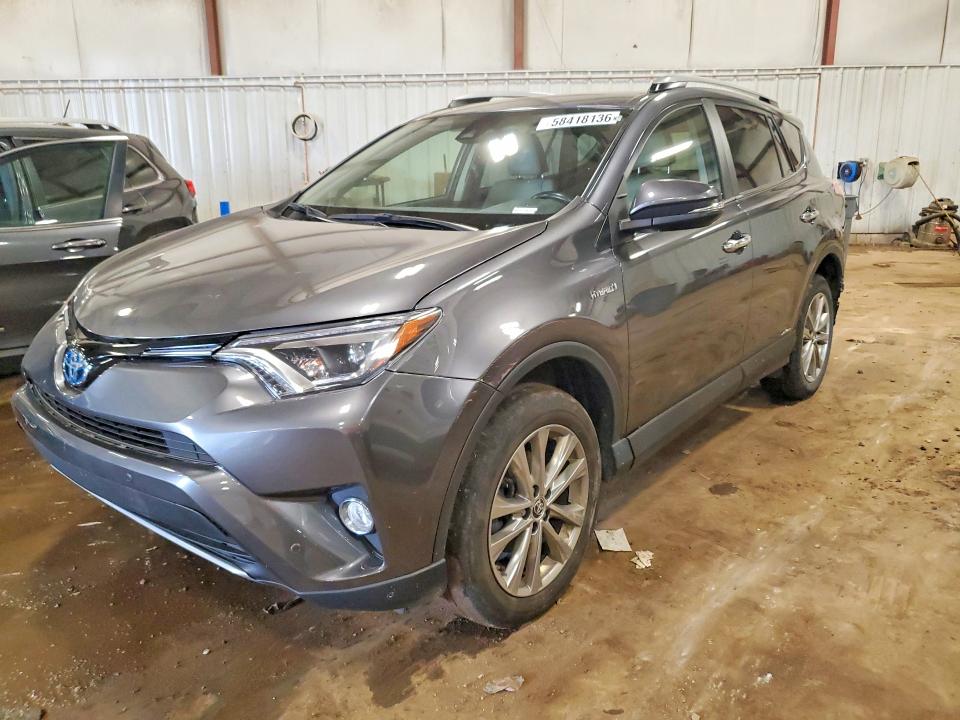 58418136 :رقم المزاد ، JTMDJREV0JD186379 vin ، 2018 Toyota Rav4 Hv مزاد بيع