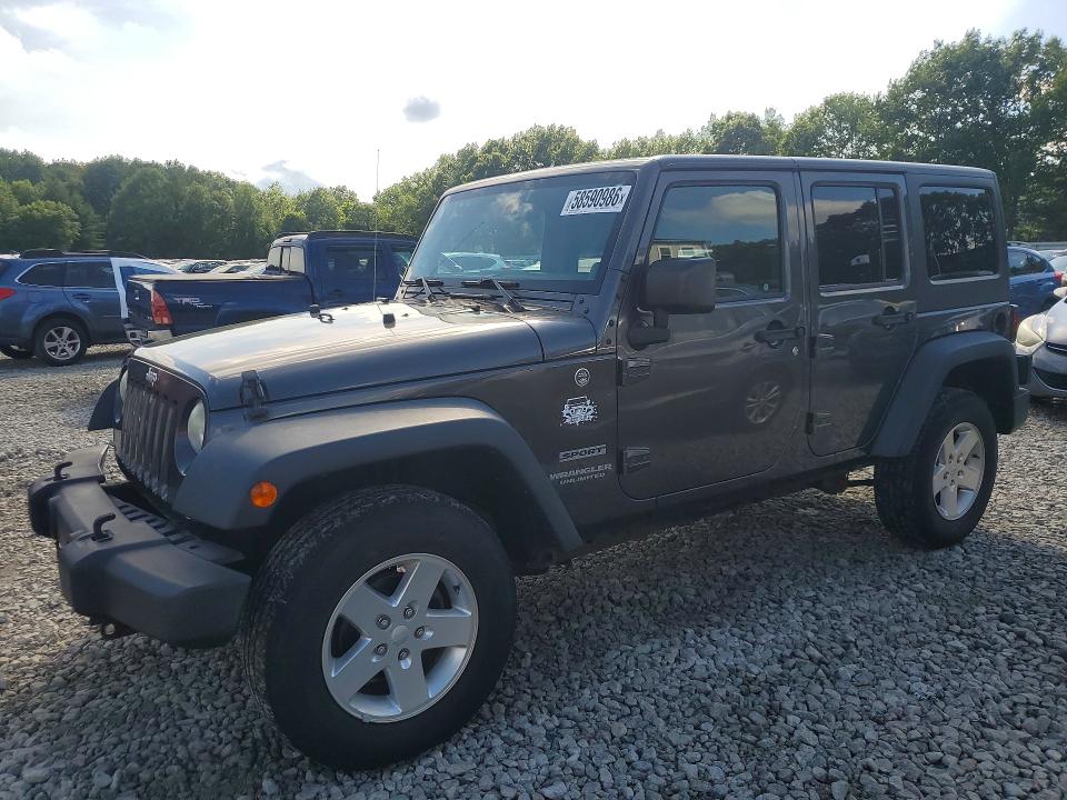 Продаж на аукціоні авто 2014 Jeep Wrangler Unlimited, vin: 1C4BJWDG2EL289436, номер лоту: 58590986