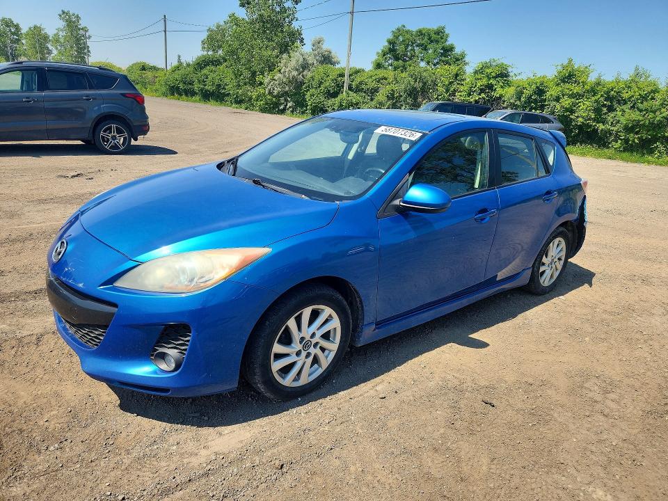 Aukcja sprzedaży 2013 Mazda 3, vin: JM1BL1L74D1732050, numer aukcji: 58707326