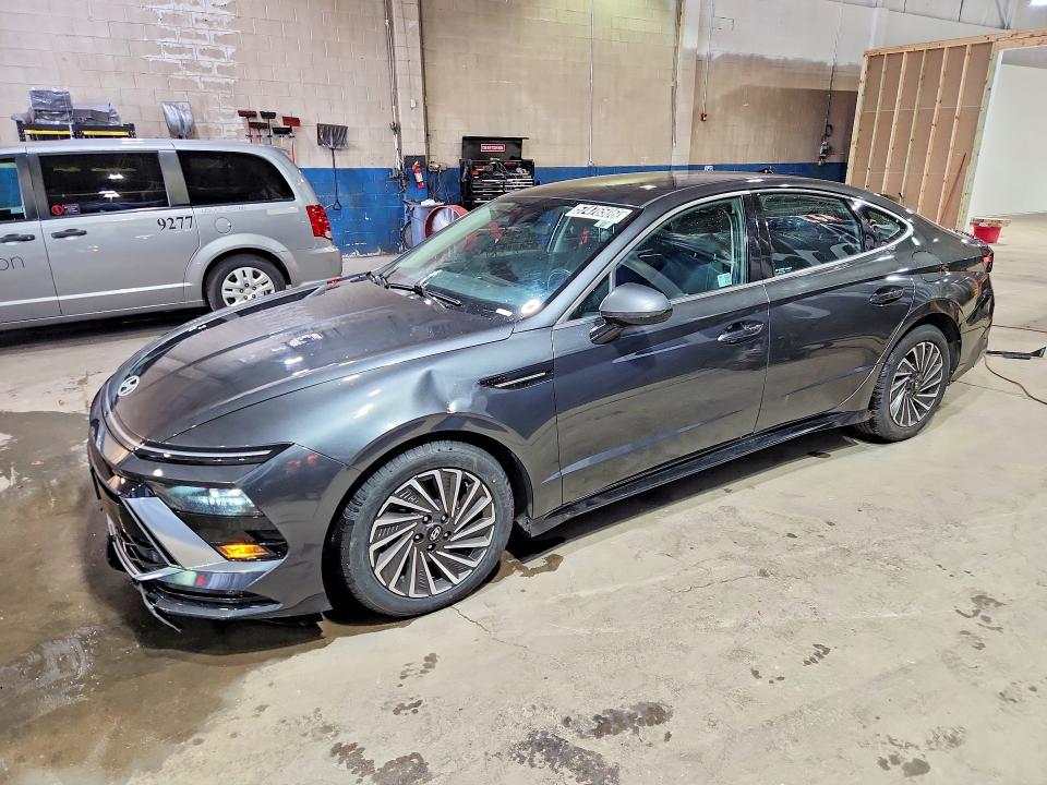 57476506 :رقم المزاد ، KMHL34JJXSA108198 vin ، 2025 Hyundai Sonata Hybrid مزاد بيع