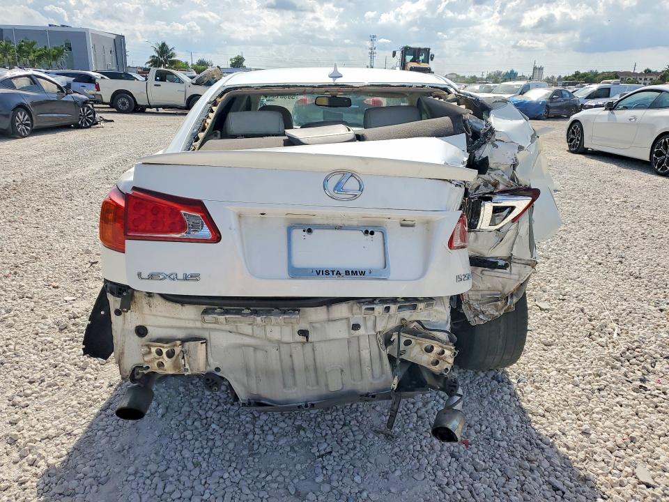 2009 Lexus Is მანქანა იყიდება აუქციონზე, vin: JTHBK262395087978, აუქციონის ნომერი: 59301446