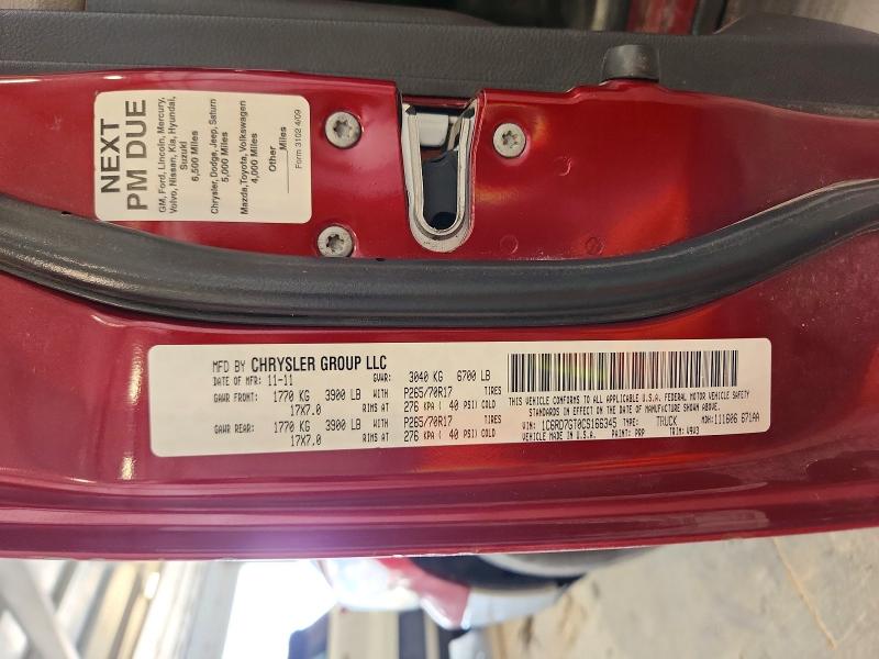 Продажа на аукционе авто 2012 Dodge Ram 1500, vin: 1C6RD7GT0CS166345, номер лота: 58408156