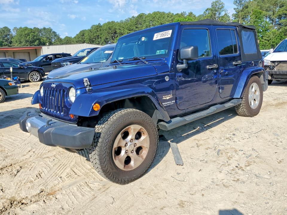 Aukcja sprzedaży 2013 Jeep Wrangler Unlimited, vin: 1C4BJWEG6DL534011, numer aukcji: 57186006