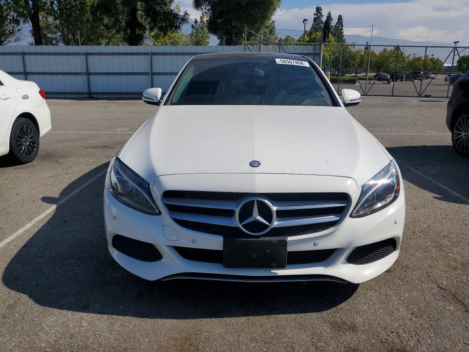 2017 Mercedes-benz C მანქანა იყიდება აუქციონზე, vin: 55SWF4JB9HU224458, აუქციონის ნომერი: 58567806