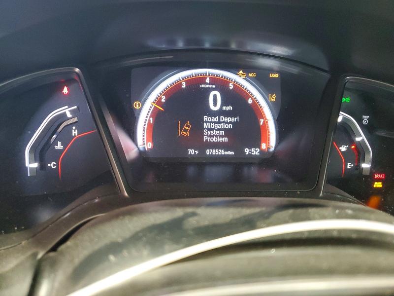 2020 Honda Civic მანქანა იყიდება აუქციონზე, vin: 2HGFC1E56LH705866, აუქციონის ნომერი: 58447506