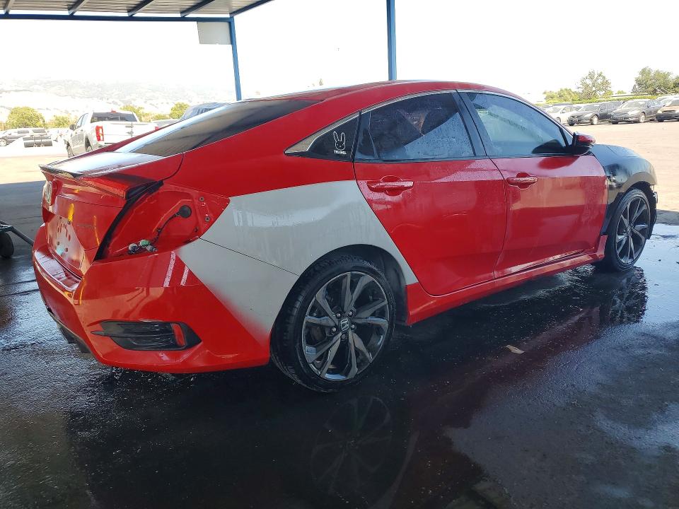 2021 Honda Civic მანქანა იყიდება აუქციონზე, vin: 2HGFC2F87MH540314, აუქციონის ნომერი: 58133776