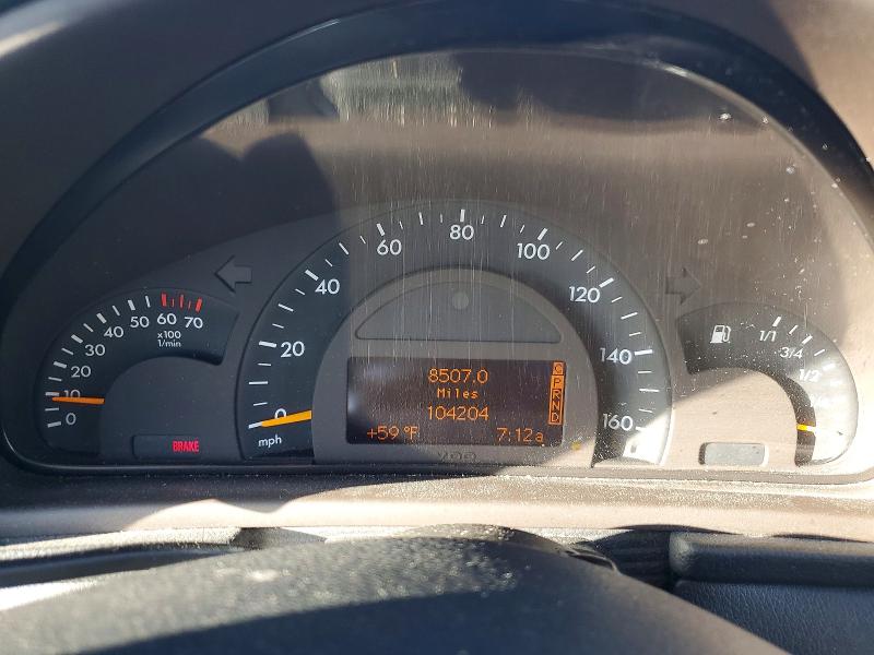 2004 Mercedes-benz C მანქანა იყიდება აუქციონზე, vin: WDBRF40J74F523961, აუქციონის ნომერი: 55415616